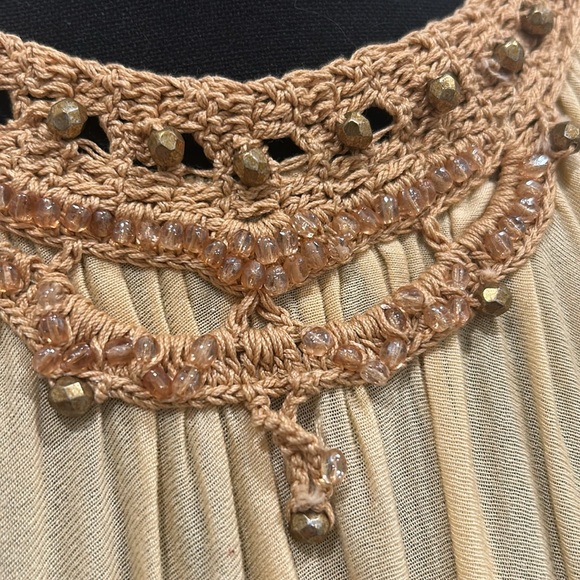 Free People Butter Yellow Beaded
Tunic Top - - Picture 2 of 6